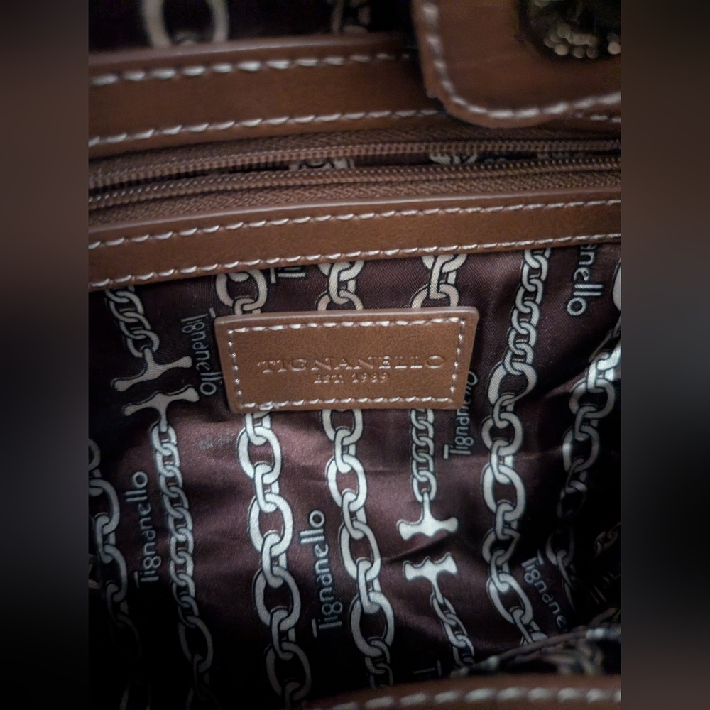 Tignanello Leather Bucket Bag - Picture 5 of 5
